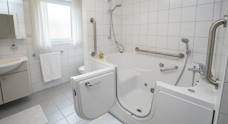 Cost of Senior Tub Installation in Sandy Hook, CT